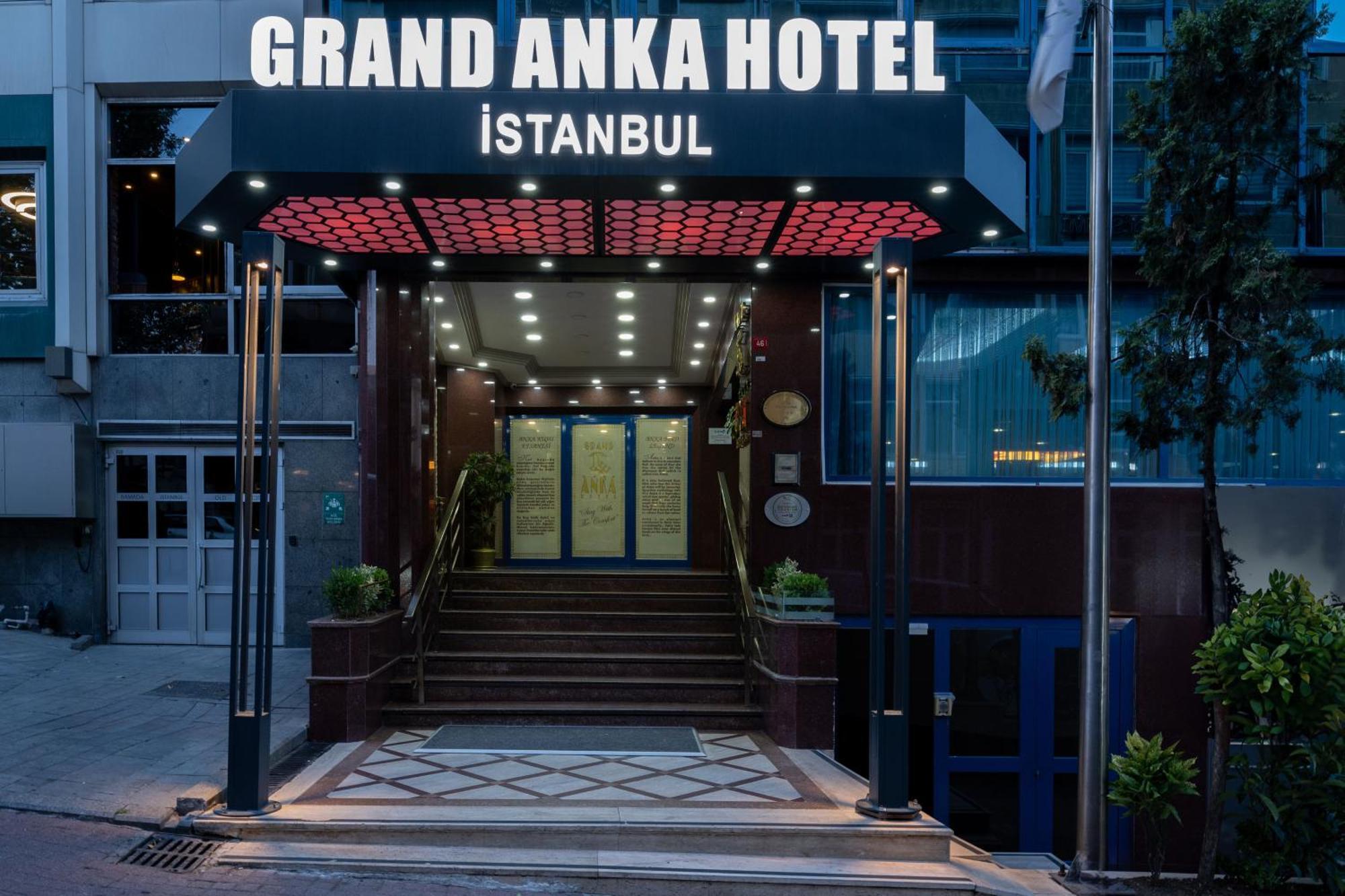 Grand Anka Hotel Istanbul Bagian luar foto